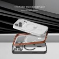 Funda Transparente Borde Color MagSafe iPhone 17 · Antigolpes | Wephone Mayorista