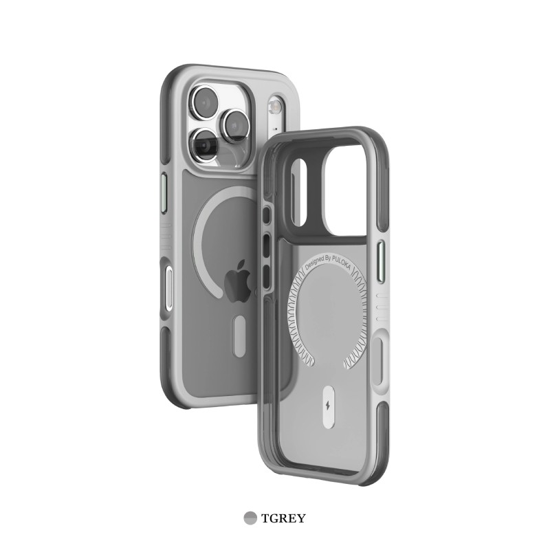 Funda Puloka Semitransparente MagSafe iPhone 17 · Antigolpe | Wephone Mayorista