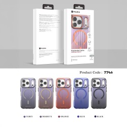 Funda Maleta Magnética Degradada iPhone 17 · Aro + Antigolpe | Wephone Mayorista