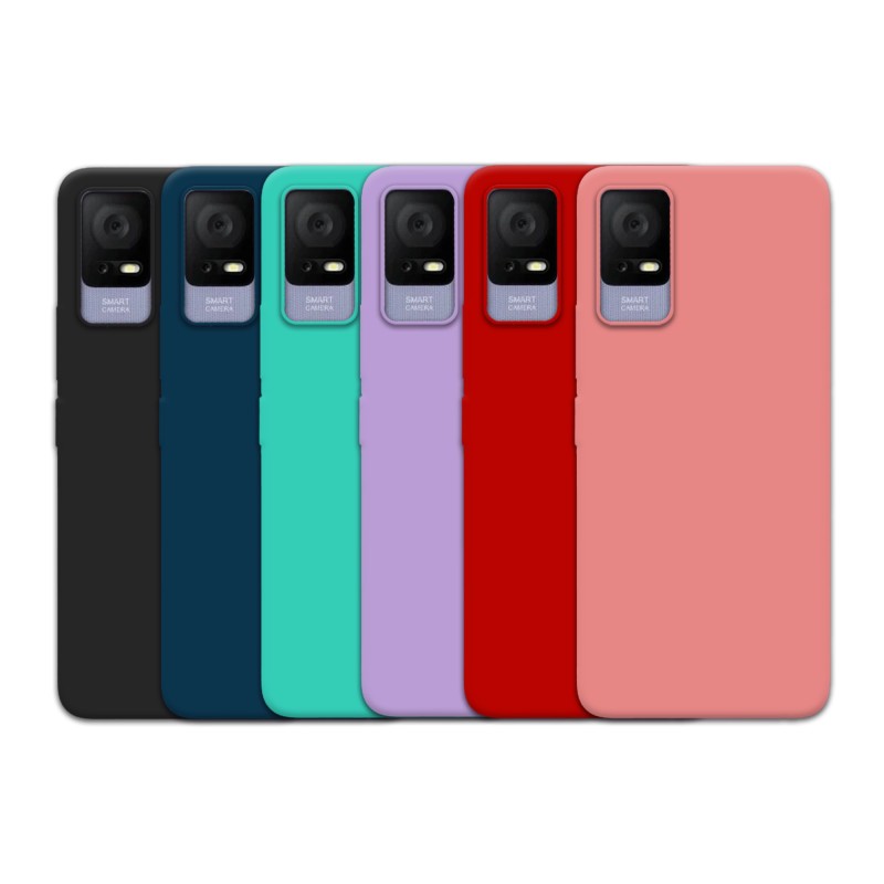 Funda Tipo Original TCL 405 / TCL 406 / TCL 408 de goma suave | Wephone Mayorista