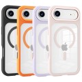 Funda Transparente Borde Color MagSafe iPhone 17 Pro Max · Antigolpes | Wephone Mayorista