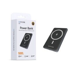 Power Bank Magnético 5000mAh 20W PD + 15W Wireless – WePhone Mayorista