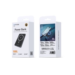 Power Bank Magnético 5000mAh 20W PD + 15W Wireless – WePhone Mayorista