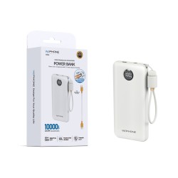 Power Bank WePhone 10000mAh PD 20W con cable | Mayorista