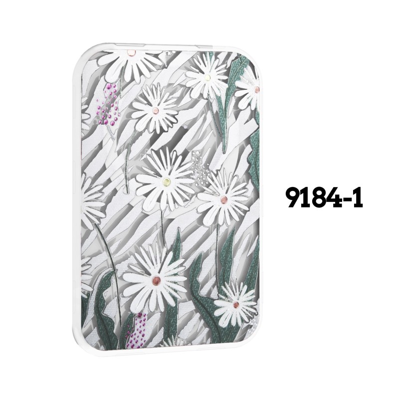 Estampado Magnético Floral 3D iPhone 17 Pro Max · Intercambiable | Wephone Mayorista