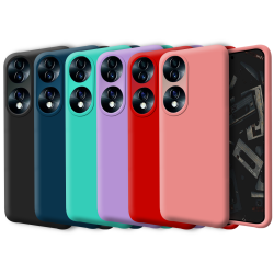 Funda Tipo Original Honor 70 de goma suave | Wephone Mayorista