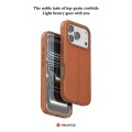 Funda de Cuero PULOKA Costura Vertical para iPhone 17 Pro Max | Wephone Mayorista