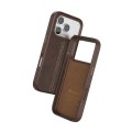 Funda de Cuero PULOKA Costura Vertical para iPhone 17 Pro Max | Wephone Mayorista