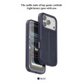 Funda de Cuero PULOKA Costura Vertical para iPhone 17 Pro Max | Wephone Mayorista