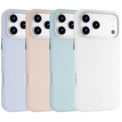 Funda Cuero con Diamantes MagSafe iPhone 17 Pro Max · Elegante y Antigolpes | Wephone Mayorista
