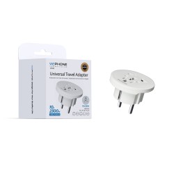 Adaptador de Viaje Universal Wephone WG10 10A 2300W | Mayorista de accesorios de viaje y móviles en España