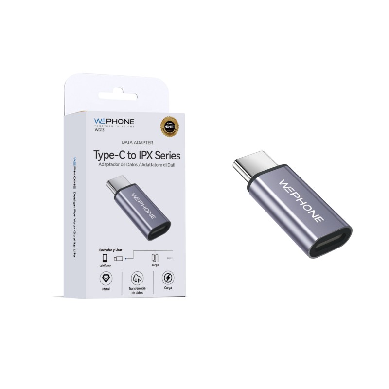 Adaptador Wephone WG13 Type-C a IPX Series | Convierte tu Cable IPX a USB-C