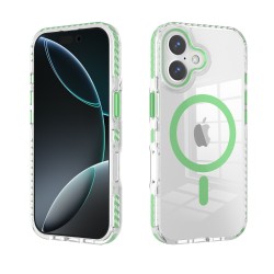 Funda Transparente MagSafe Bordes Reforzados para iPhone Series | Wephone Mayorista