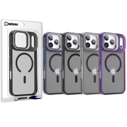 Funda Mate Magnética iPhone 17 Pro Soporte y MagSafe | Wephone Mayorista