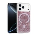 Funda MagSafe Brillante Glitter para iPhone 17 Pro Max | Carcasa Mujer con Aro Magnético