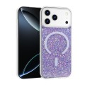 Funda MagSafe Brillante Glitter para iPhone 17 Pro Max | Carcasa Mujer con Aro Magnético