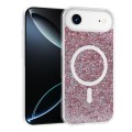 Funda MagSafe Brillante Glitter para iPhone 17 Pro Max | Carcasa Mujer con Aro Magnético