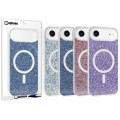 Funda MagSafe Brillante Glitter para iPhone 17 Pro Max | Carcasa Mujer con Aro Magnético