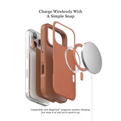 Funda de Cuero MagSafe Business iPhone 17 Pro Max· PULOKA