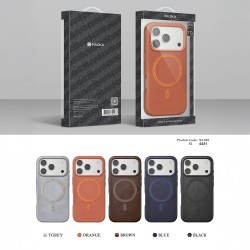 Funda de Cuero MagSafe Business iPhone 17 Pro Max· PULOKA