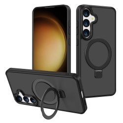 Funda Mate Yado Ahumado MagSafe con Soporte Samsung S25 | Wephone Mayorista