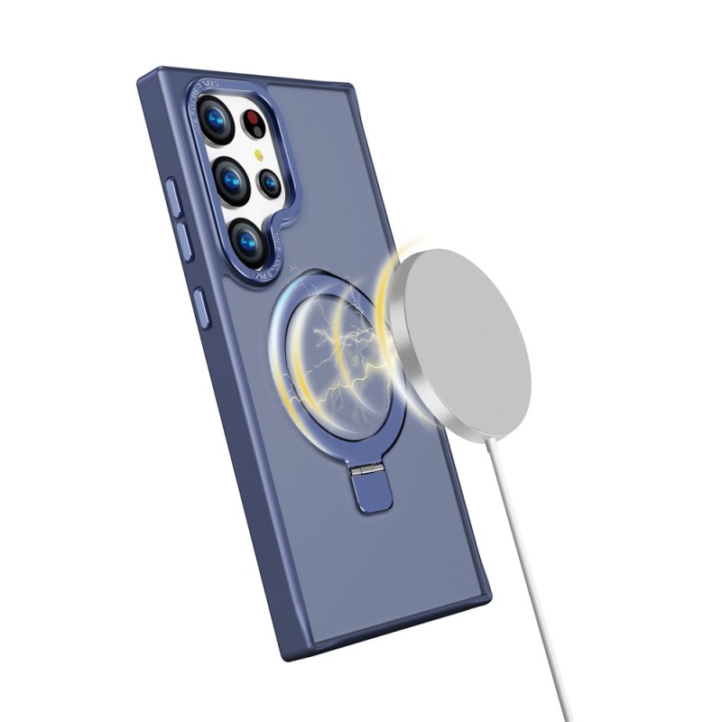 Funda Mate Yado Ahumado MagSafe con Soporte Samsung S24 Ultra | Wephone Mayorista