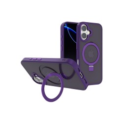 Funda Mate Yado Ahumado MagSafe con Soporte iPhone 17 | Wephone Mayorista