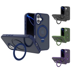 Funda Mate Yado Ahumado MagSafe con Soporte iPhone 17 Air | Wephone Mayorista