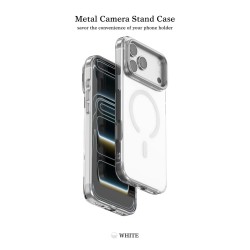 Funda PULOKA Magnética con Soporte Cámara para iPhone 17 Pro Max | Wephone Mayorista