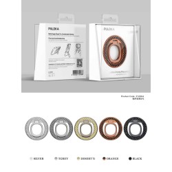 Anillo Soporte Magnético 360º PULOKA Efecto Carbono · Ref 8262 | Wephone Mayorista