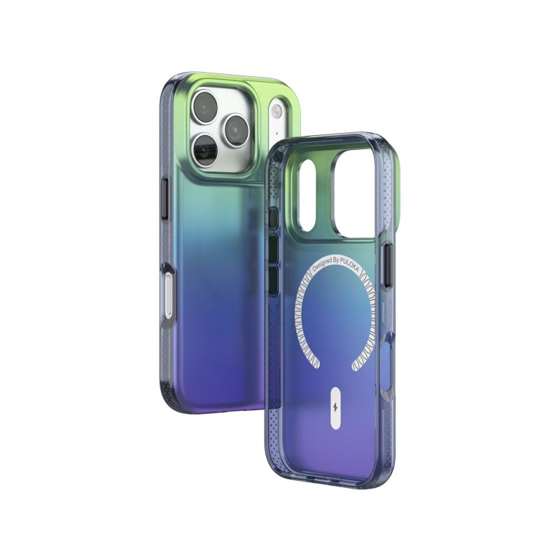 Funda PULOKA Degradada con Aro Magnético para iPhone 17 / 17 Pro / 17 Air / 17 Pro Max | Wephone Mayorista