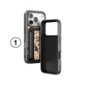 Funda con Tarjetero Desmontable y Soporte para iPhone 17 Pro Max | Magnética y Compatible con Carga Inalámbrica