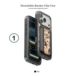 Funda con Tarjetero Desmontable y Soporte para iPhone 17 Pro Max | Magnética y Compatible con Carga Inalámbrica