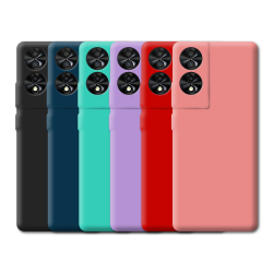 Funda Tipo Original TCL 30 5G de goma suave | Wephone Mayorista