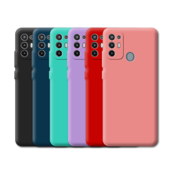 Funda Tipo Original ZTE A52 de goma suave | Wephone Mayorista