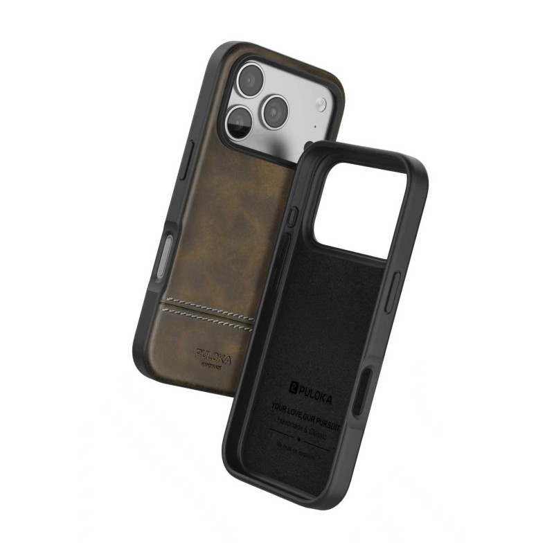 Carcasa PULOKA Leather Cover iPhone 17 Pro Max | Diseño Clásico Mayorista