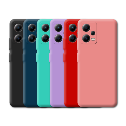 Funda Tipo Original Redmi Note 12 Pro / Poco X5 Pro de goma suave | Wephone Mayorista