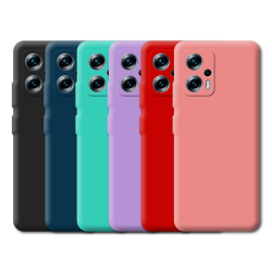 Funda Tipo Original Redmi Note 11T Pro / Poco X4 GT de goma suave | Wephone Mayorista