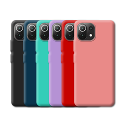 Funda Tipo Original Xiaomi 11 de goma suave | Wephone Mayorista