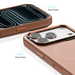 Carcasa para iPhone 17 Pro Max Magnética con Acabado Metálico y Carga Inalámbrica – Wephone Mayorista