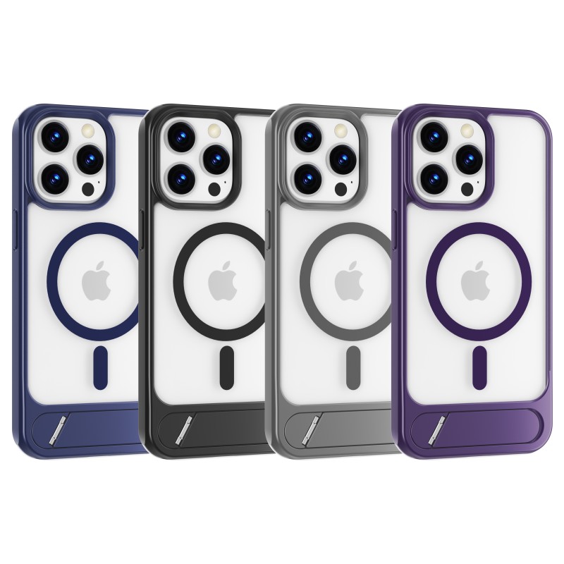 FUNDA MAGNETICO CON MAGSAFE Y SOPORTE PARA IPHONE REF:3137