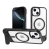 Funda MagSafe Transparente con Soporte para iPhone 15 Plus – Protección Premium