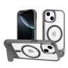 Funda MagSafe Transparente con Soporte para iPhone 15 Plus – Protección Premium