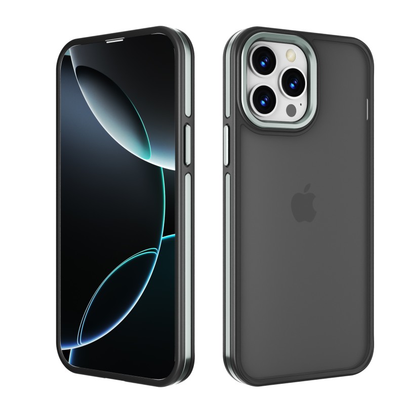 Funda Mate Rígida Antigolpes para iPhone 13 Pro Max – Bordes Reforzados