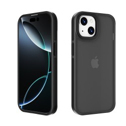 Funda Mate Rígida Antigolpes para iPhone 15 – Bordes Reforzados