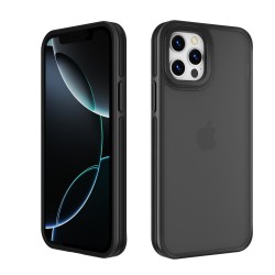 Funda Mate Rígida Antigolpes para iPhone 12 Pro Max – Bordes Reforzados