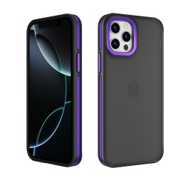 Funda Mate Rígida Antigolpes para iPhone 12 Pro Max – Bordes Reforzados