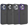 Funda Mate Rígida Antigolpes para iPhone 12 Pro – Bordes Reforzados