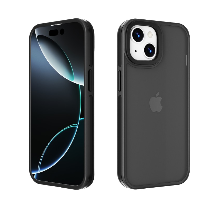 Funda Mate Rígida Antigolpes para iPhone 14 – Bordes Reforzados