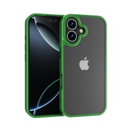 Funda Mate Metal iPhone 16 Marco Metálico Antihuellas | Wephone Mayorista